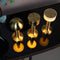 Countryfield | Tafellamp Oplaadbaar – Draadloos en dimbaar – Moderne touch lamp – Touchlamp - Nachtlamp Slaapkamer – 21 cm – Goud en Wit