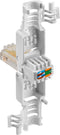 UTP CAT5e Toolless RJ45 Connector - voor stugge en soepele kern