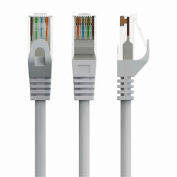 UTP Cat6 patchkabel, 15 m, grijs
