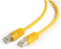 UTP Category 6 Rigid Network Cable GEMBIRD PP6-1M/Y Yellow 1 m