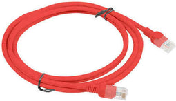 UTP Category 6 Rigid Network Cable Lanberg Red