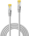 UTP Category 6 Rigid Network Cable LINDY 47268 10 m Grey White 1 Unit