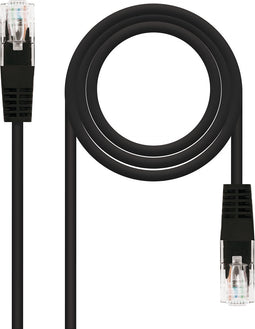 UTP Category 6 Rigid Network Cable NANOCABLE Black