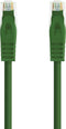 UTP Category 6 Rigid Network Cable NANOCABLE Cable de red latiguillo RJ45 LSZH Cat.6A UTP AWG24, Verde, 3.0m White Green 2 m 3 m