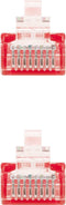 UTP Category 6 Rigid Network Cable NANOCABLE Red