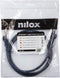 UTP Category 6 Rigid Network Cable Nilox Black 1 m