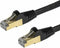 UTP Category 6 Rigid Network Cable Startech 6ASPAT1MBK 1 m
