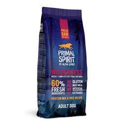 Karma dla psa ALPHA SPIRIT Wilderness Kurczak z wieprzowiną i rybą 12 kg
