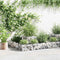 vidaXL - Gabion - plantenbak - 120x120x20 - cm - gegalvaniseerd - staal