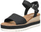 Toms Diana - Damesschoenen sandalen - Sleehak 6 cm - Zwart