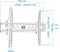 TV Mount TooQ LP4360T-B 37