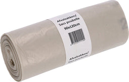 Afvalzak cleaninq 90x120cm rcycld t80 190l transp | 10 stuks