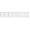 vidaXL - Schanskorfmuur - met - deksels - 600x30x100 - cm - gegalvaniseerd - staal