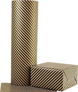 Apparaatrol Kraft nature eco strepen 200x50cm