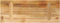 vidaXL - Tafelblad - rechthoekig - 80x30x2,5 - cm - massief - ruw - mangohout