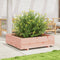 vidaXL - Plantenbak - 90x90x26,5 - cm - massief - douglashout