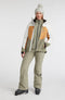 O'Neill Carbonite - Wintersportjas - Waterdicht 10.000mm - Wit/oranje/bruin/groen - M