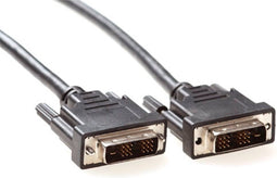 Intronics DVI-D Single Link - Aansluitkabel male - male 200cm - Zwart