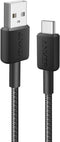 Anker 322 - USB-C Kabel - Snelladen en Datatransfer - Zwart