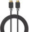 Nedis CVBW34050AT50 - Premium High Speed HDMI-kabel met Ethernet - 18 Gbps - Grijs