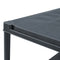Opbergrek 100 kg 60x30x138 cm kunststof zwart