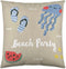 Kussenhoes Popcorn Biel (60 x 60 cm)