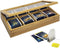 Westmark Theedoos Neutraal - 8 vaks - 32,5 x 20,5 cm - Hout