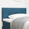 vidaXL - Hoofdbord - met - knopen - - - Donkerblauw - - - 100 - cm - - - Velvet