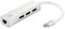 LevelOne USB-0504 - Dockingstation - USB-C 3.2 Gen 1 5Gb/s 1Gbps Ethernet - 3x USB 3.2 (Gen1)