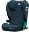 Kinderkraft JUNIOR FIX 2 I-SIZE - Autostoeltje - 100-150 cm - 15-36 kg - met Isofix - Afstelbare hoofdsteun - veiligheidssystemen- Diepe zitting - Eenvoudig te reinigen - Groep 2/3 - Tot 12 jaar - Blauw