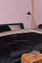 Beddinghouse Dutch Design Astro - Dekbedovertrek - Fluweel en katoensatijn - Zwart - Lits-Jumeaux 240x200/220