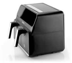 JOCCA 8435253576606 - Heteluchtfriteuse - Dubbel 8 l 1700 W - Zwart