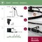 Paulmann Plantini - Plug & Shine LED-tuinspots - 3x2W 3000K IP65 Antraciet (3 stuks)