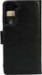 Mobiparts Samsung Galaxy S21 - Boekhoesje - Echt Leder - Magneetsluiting - Zwart