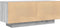 vidaXL - Tv-meubel - 100x35x40 - cm - bewerkt - hout - grijs - sonoma - eikenkleurig