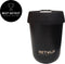 Retulp Travel Mug - Koffiebeker to go - 275 ml - Koffiemok - Black & Night Black