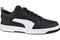 PUMA Rebound LayUp Lo SL - Unisex Sneakers - Maat 42.5 - Puma Black-Puma White-High Rise