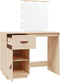 vidaXL - Kaptafel - met - LED - 95x50x133,5 - cm - massief - grenenhout
