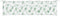 vidaXL - Tuinbankkussens - 2 - st - bladpatroon - 200x50x7 - cm - stof