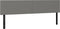 vidaXL - Hoofdborden - 2 - st - 80x5x78/88 - cm - stof - donkergrijs