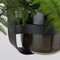 Mica Decorations Vogue Hanglamp - L21 x B15 x H38 cm - Metaal - Zwart