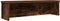 vidaXL - Keukenrek - stapelbaar - 50x15x16 - cm - bewerkt - hout - gerookt - eiken