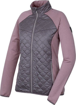 Hannah Outdoorvest Elsa Dames Polyester Roze/grijs Maat 38
