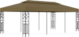 vidaXL - Prieel - 180 - g/m² - 6x3 - m - taupe