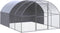 vidaXL - Kippenren - 3x4x2 - m - gegalvaniseerd - staal