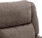 vidaXL Fauteuil verstelbaar stof taupe