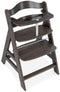 Hauck Alpha+ Select - Kinderstoel - Houtskool FSC® gecertificeerd beukenhout - Charcoal