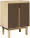 vidaXL - Wastafelkast - OTTA - 59x40x80 - cm - massief - grenenhout