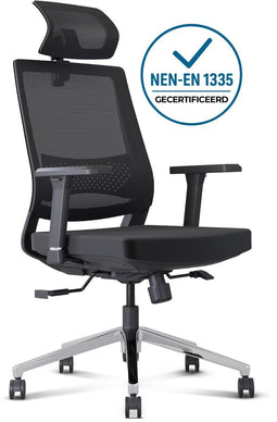 Stane® Ergonomische Bureaustoel - Gaming Chair - Max. 160 kg - NEN-EN 1335 Gecertificeerd