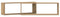vidaXL - Wandplanken - 2 - st - Artisan - Eiken - 80x15x26 - cm - Bewerkt - Hout